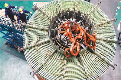 中國能建加緊生產供電設備馳援武漢