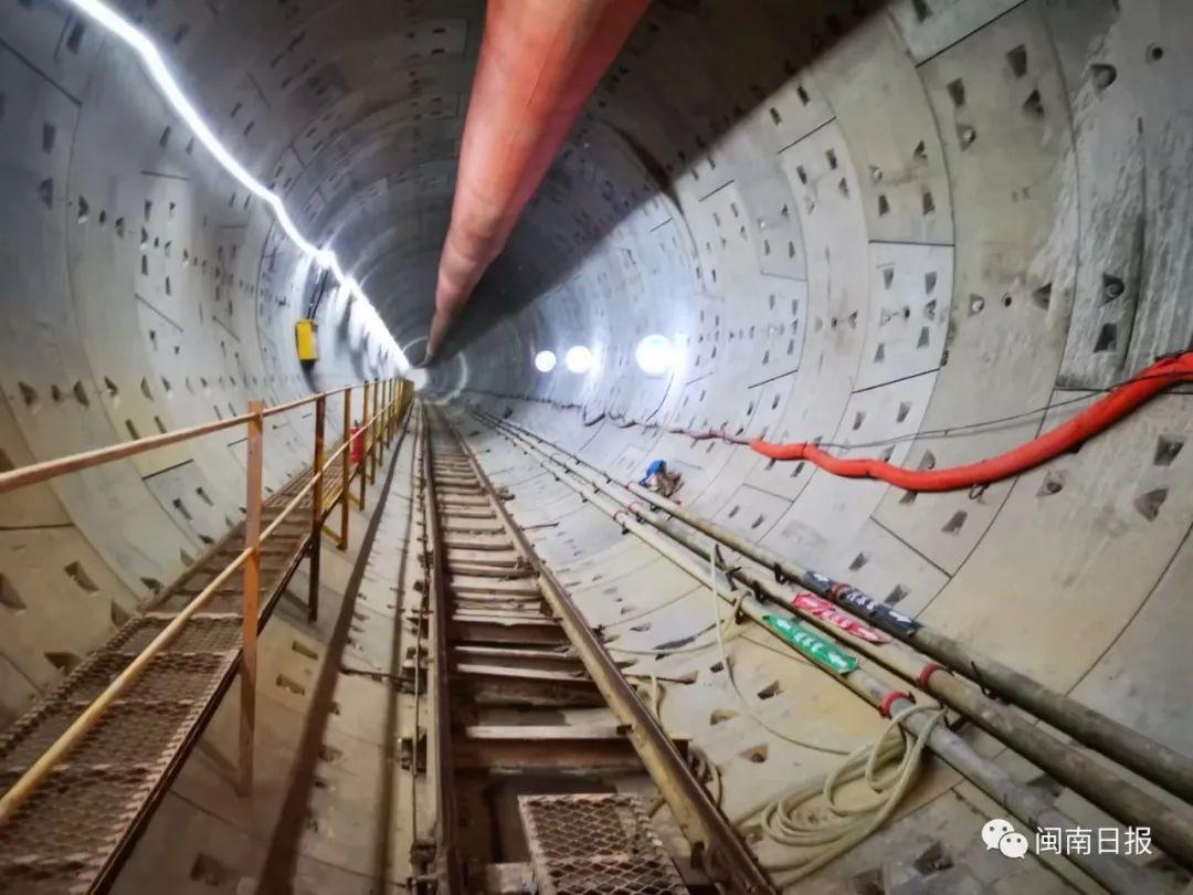 厦门地铁6号线漳州延伸段建设取得阶段性成果